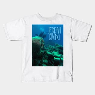 JEDDAH DIVING Kids T-Shirt